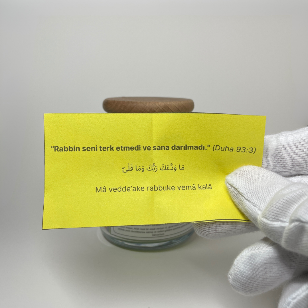 Rahmet Kavanozu - 140 Ayet Kartı - 10 Renk